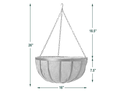 Boho Hanging Planter Planters Pack Plant Hanger With Pot Coconut Coir Base Pots