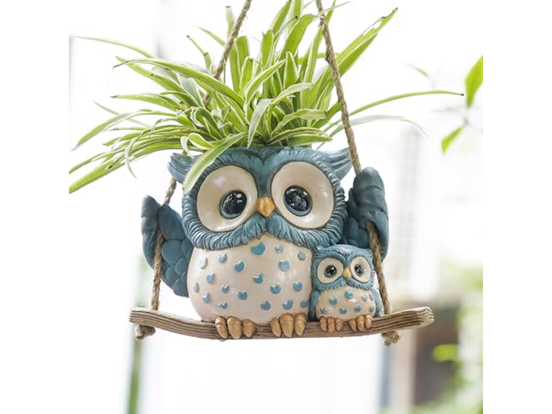 Woven Outside Planter Basket Set Of 3 Potted Plant Bohemian Hanging Stand Wall